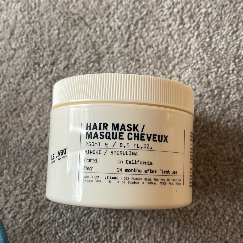 Le Labo hair mask hinoki